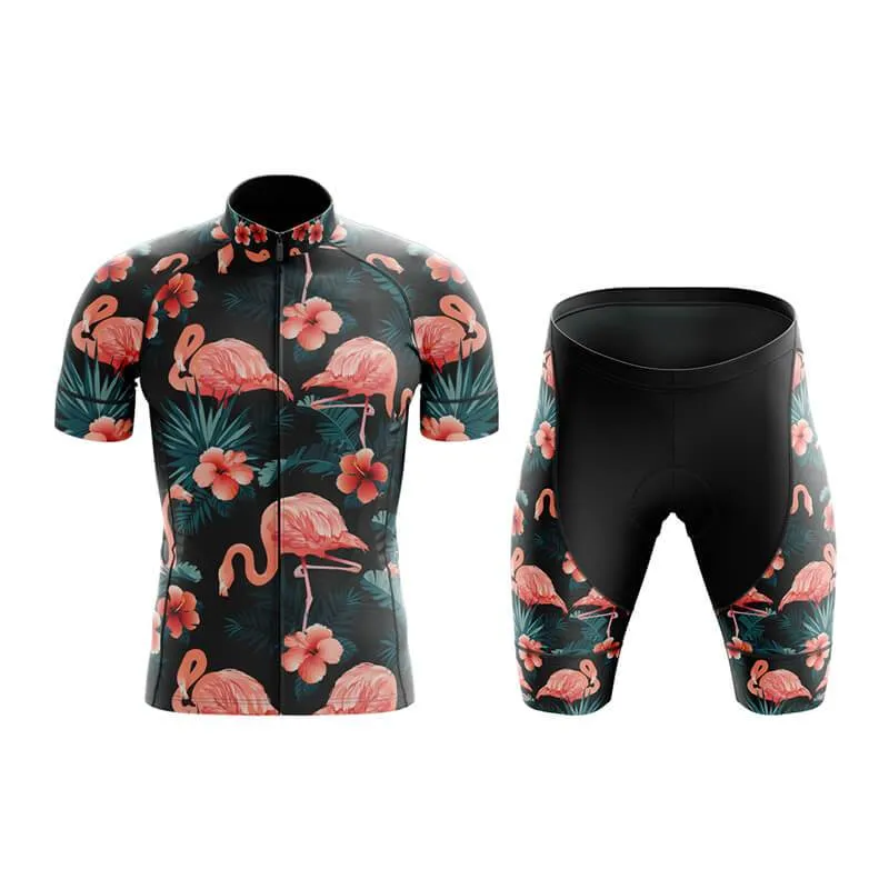 Flamingo Club Cycling Kit (Black)