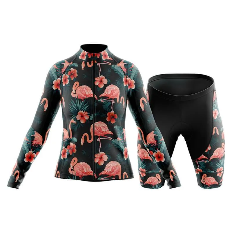 Flamingo Club Cycling Kit (Black)