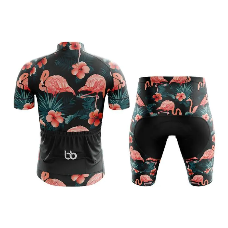 Flamingo Club Cycling Kit (Black)