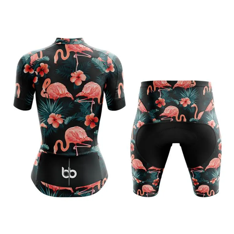 Flamingo Club Cycling Kit (Black)