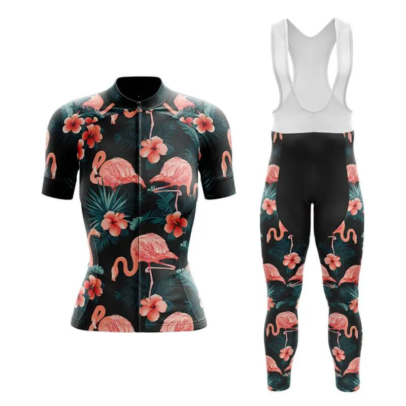 Flamingo Club Cycling Kit (Black)