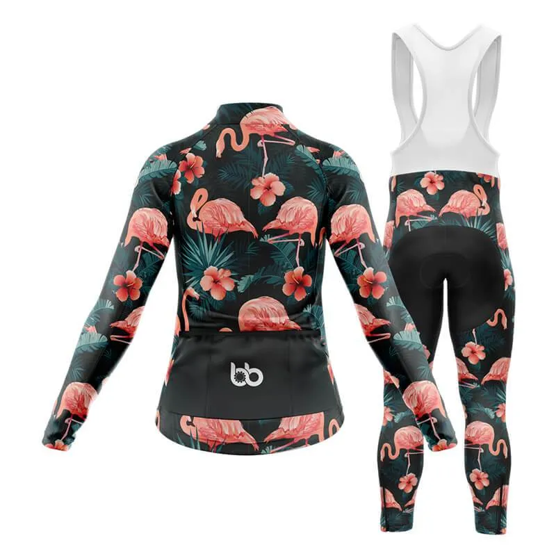 Flamingo Club Cycling Kit (Black)