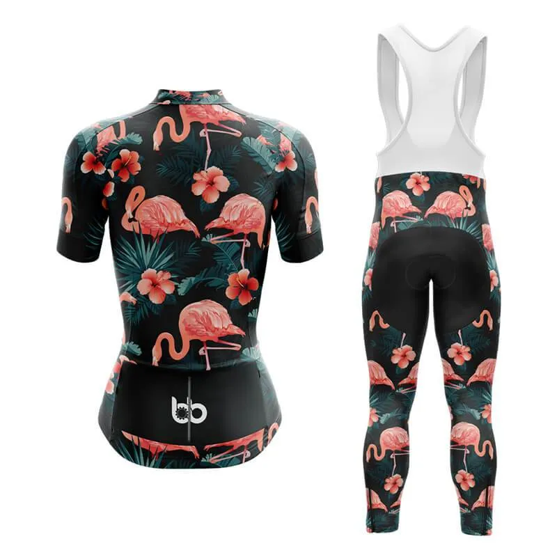 Flamingo Club Cycling Kit (Black)