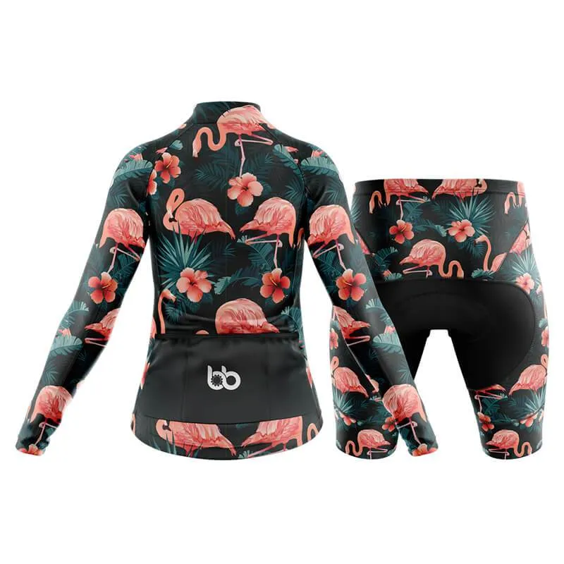 Flamingo Club Cycling Kit (Black)