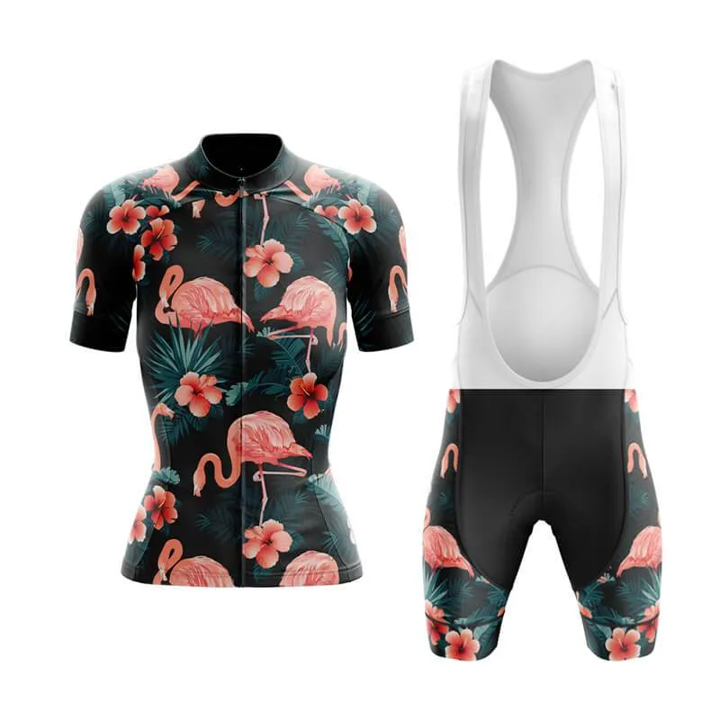 Flamingo Club Cycling Kit (Black)