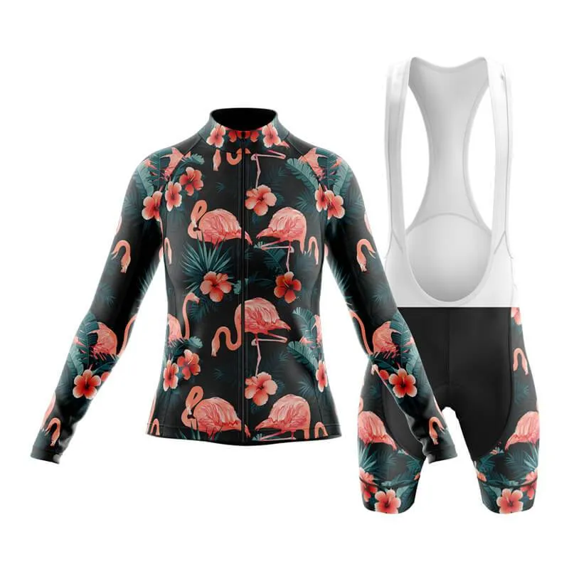 Flamingo Club Cycling Kit (Black)