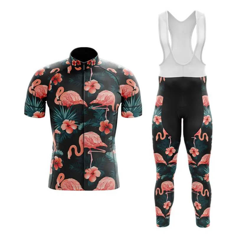 Flamingo Club Cycling Kit (Black)