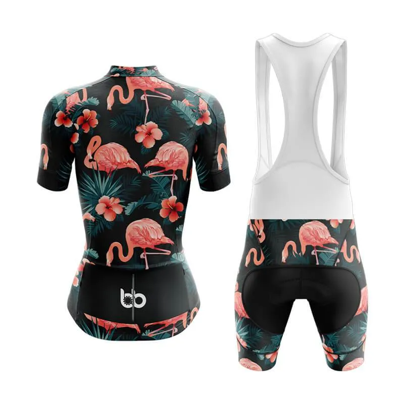 Flamingo Club Cycling Kit (Black)