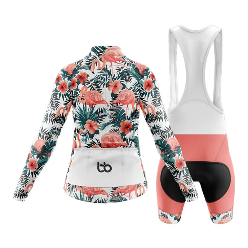 Flamingo Club Cycling Kit (White)