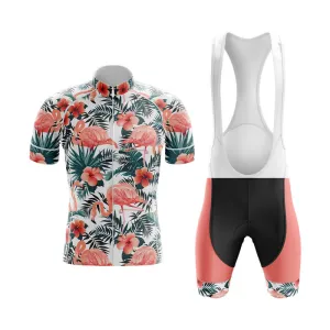 Flamingo Club Cycling Kit (White)