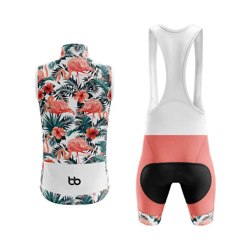 Flamingo Club Cycling Kit (White)