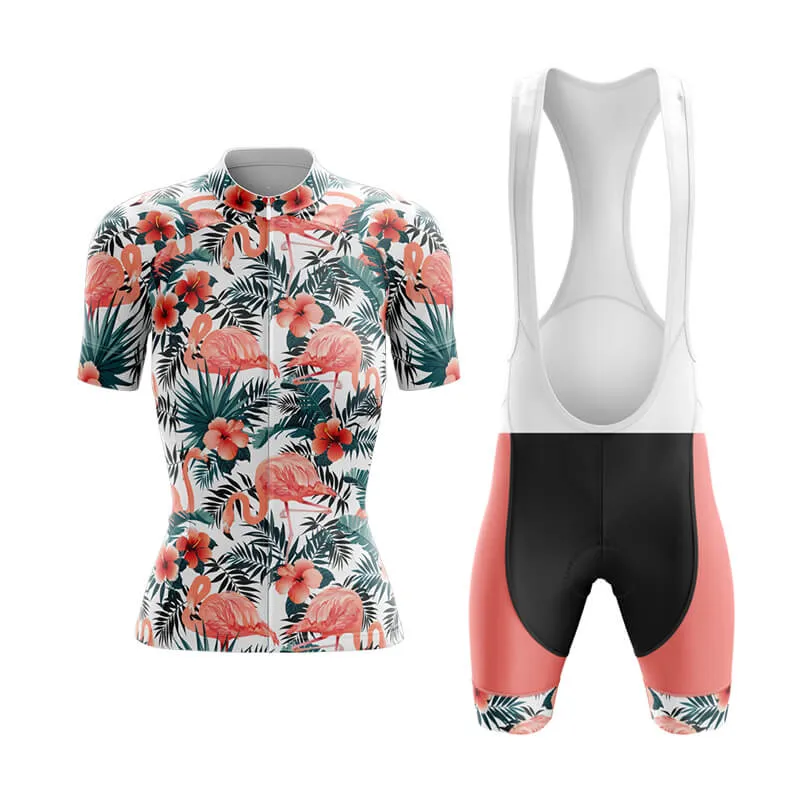 Flamingo Club Cycling Kit (White)