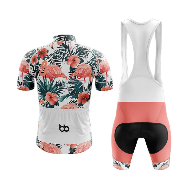 Flamingo Club Cycling Kit (White)