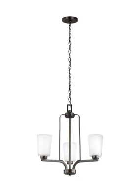 Franport 3-Light Chandelier