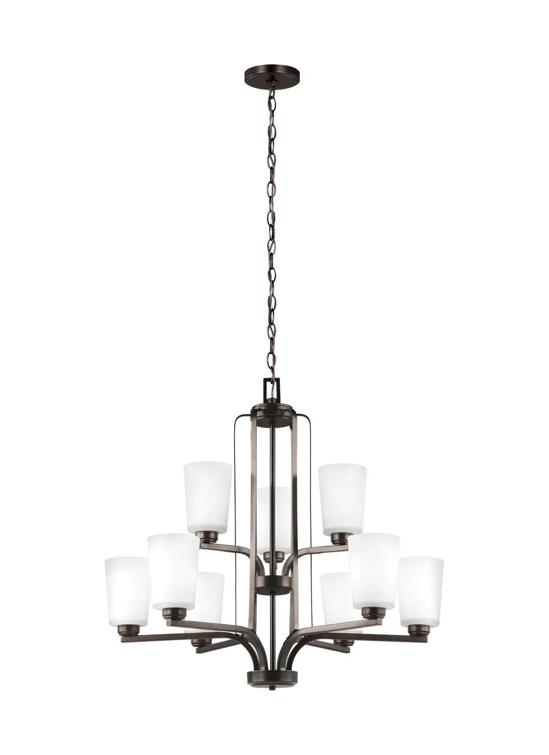 Franport 9-Light Chandelier