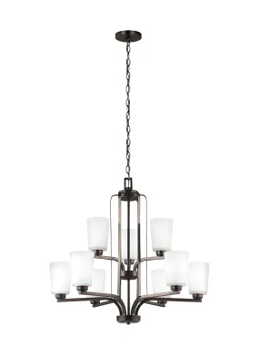 Franport 9-Light Chandelier