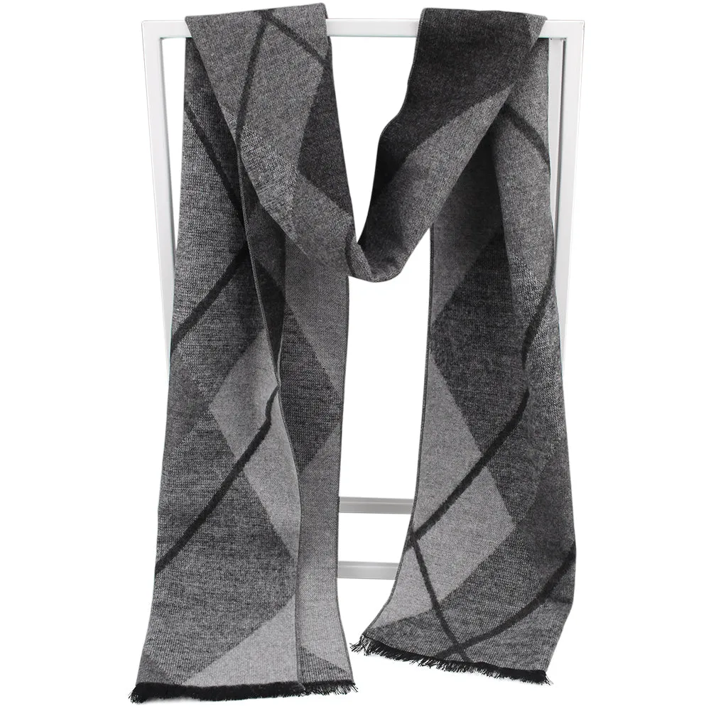 FURTALK Men Winter Cashmere Scarf Customize SFFW002