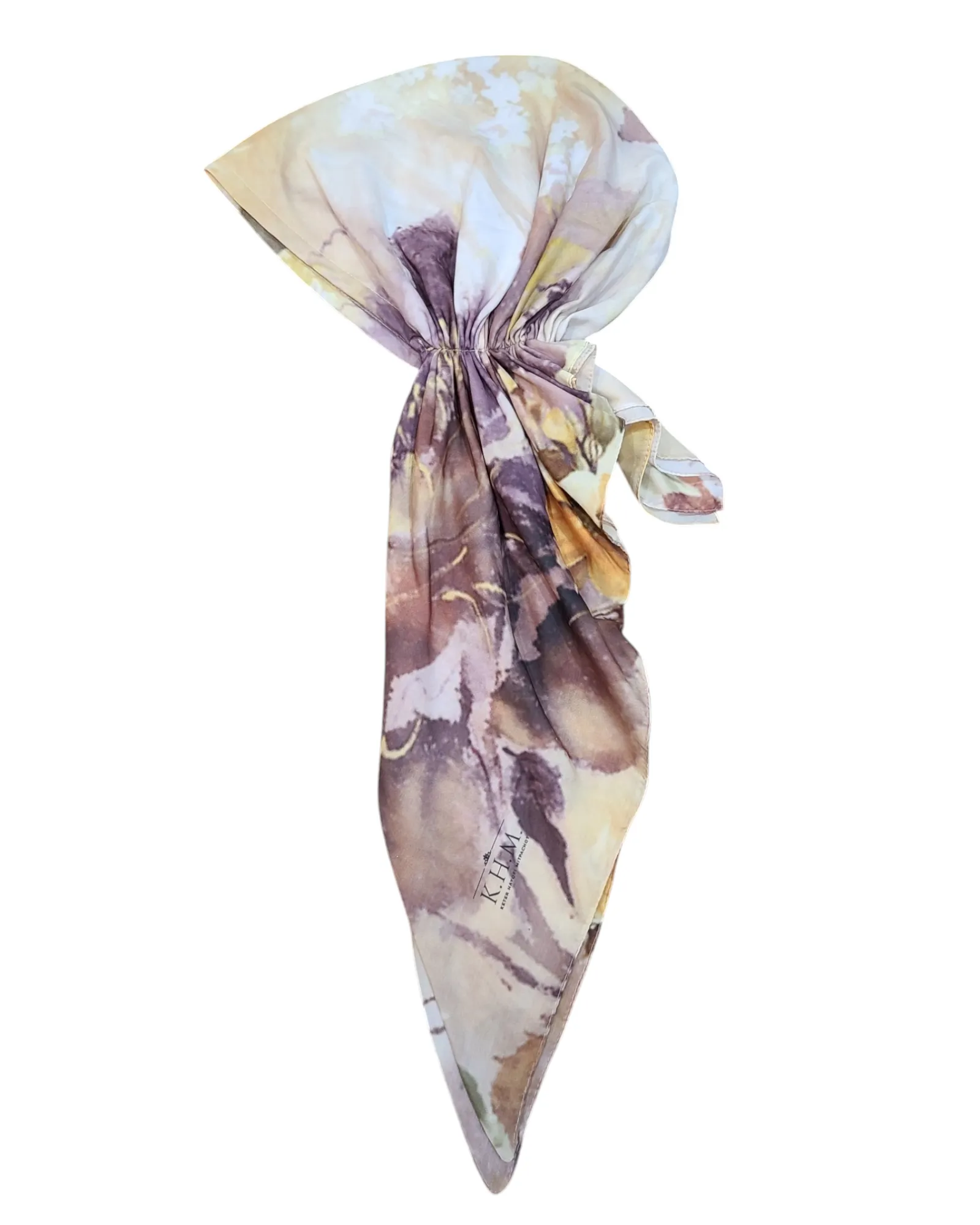 Golden Petals Versatile Scarf