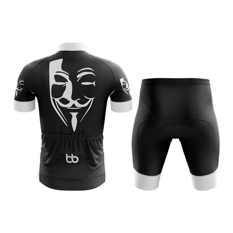 Guy Fawkes (V1) (Black) Club Cycling Kit