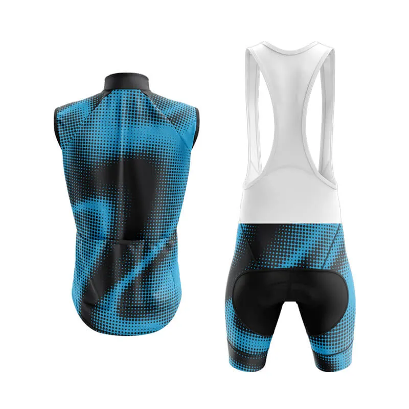 Halftone Club Cycling Kit (Blue)