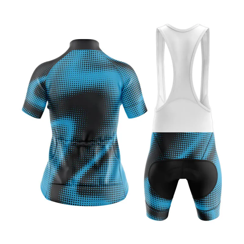 Halftone Club Cycling Kit (Blue)