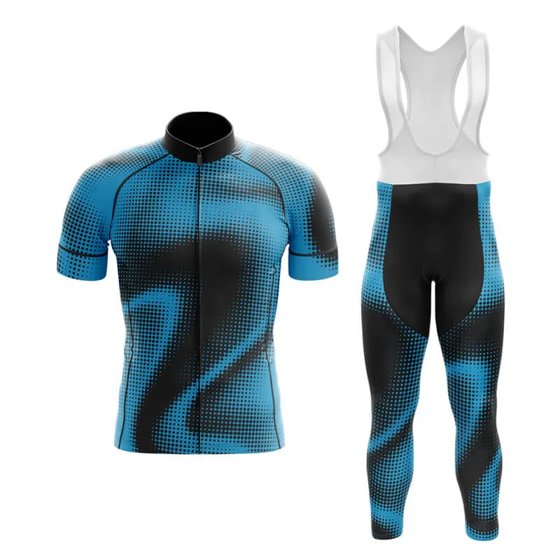 Halftone Club Cycling Kit (Blue)