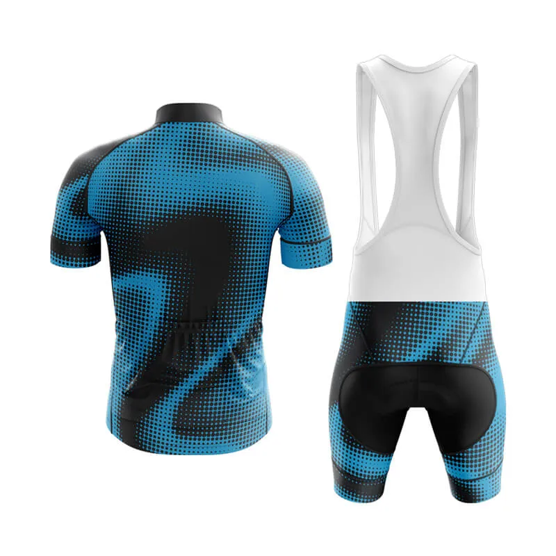 Halftone Club Cycling Kit (Blue)