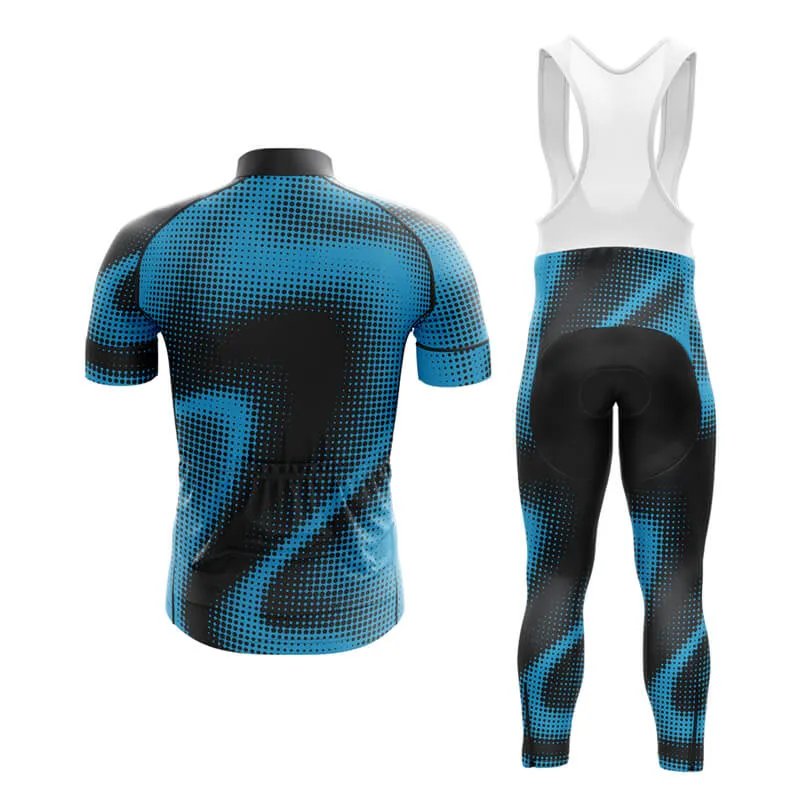 Halftone Club Cycling Kit (Blue)