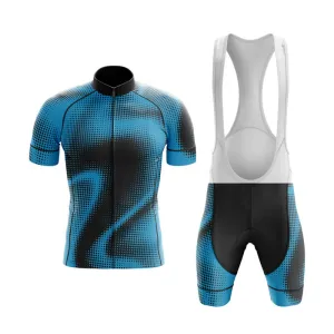 Halftone Club Cycling Kit (Blue)