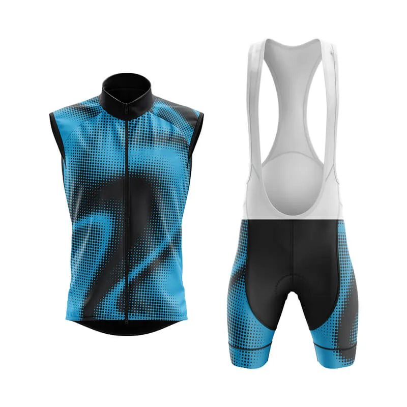 Halftone Club Cycling Kit (Blue)