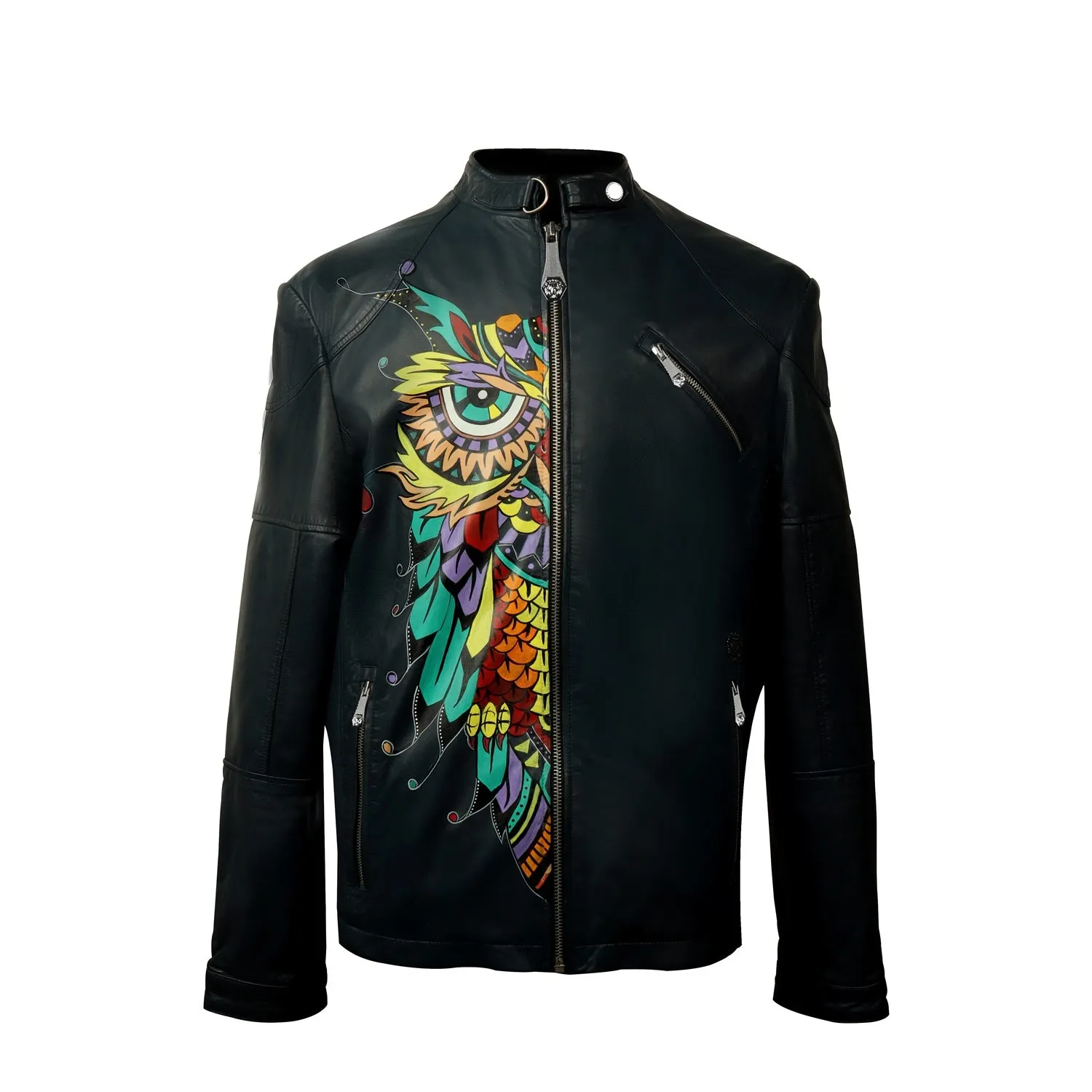 Hand-Paint Service on Leather Jackets