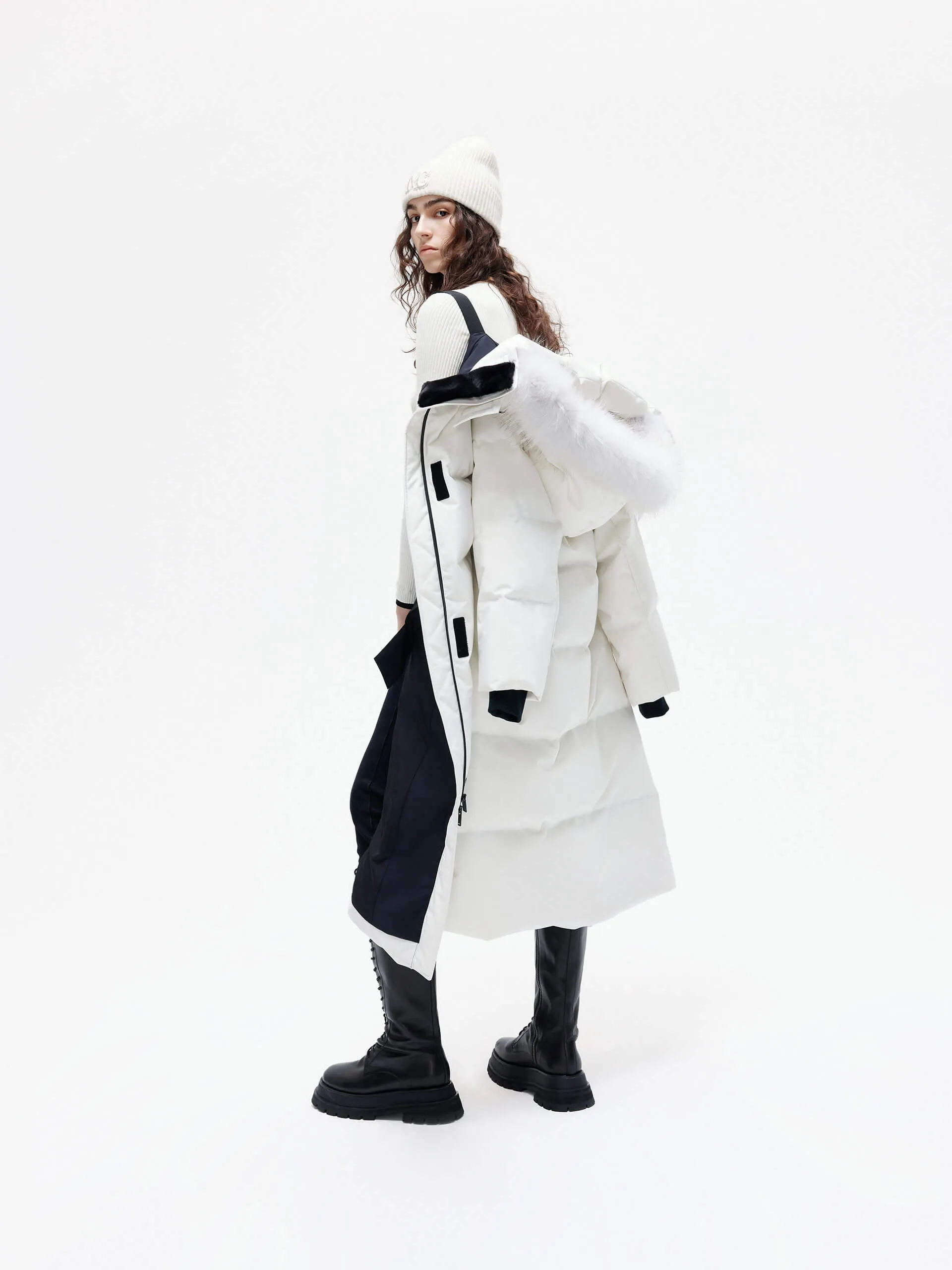 Hooded Down Puffer Coat