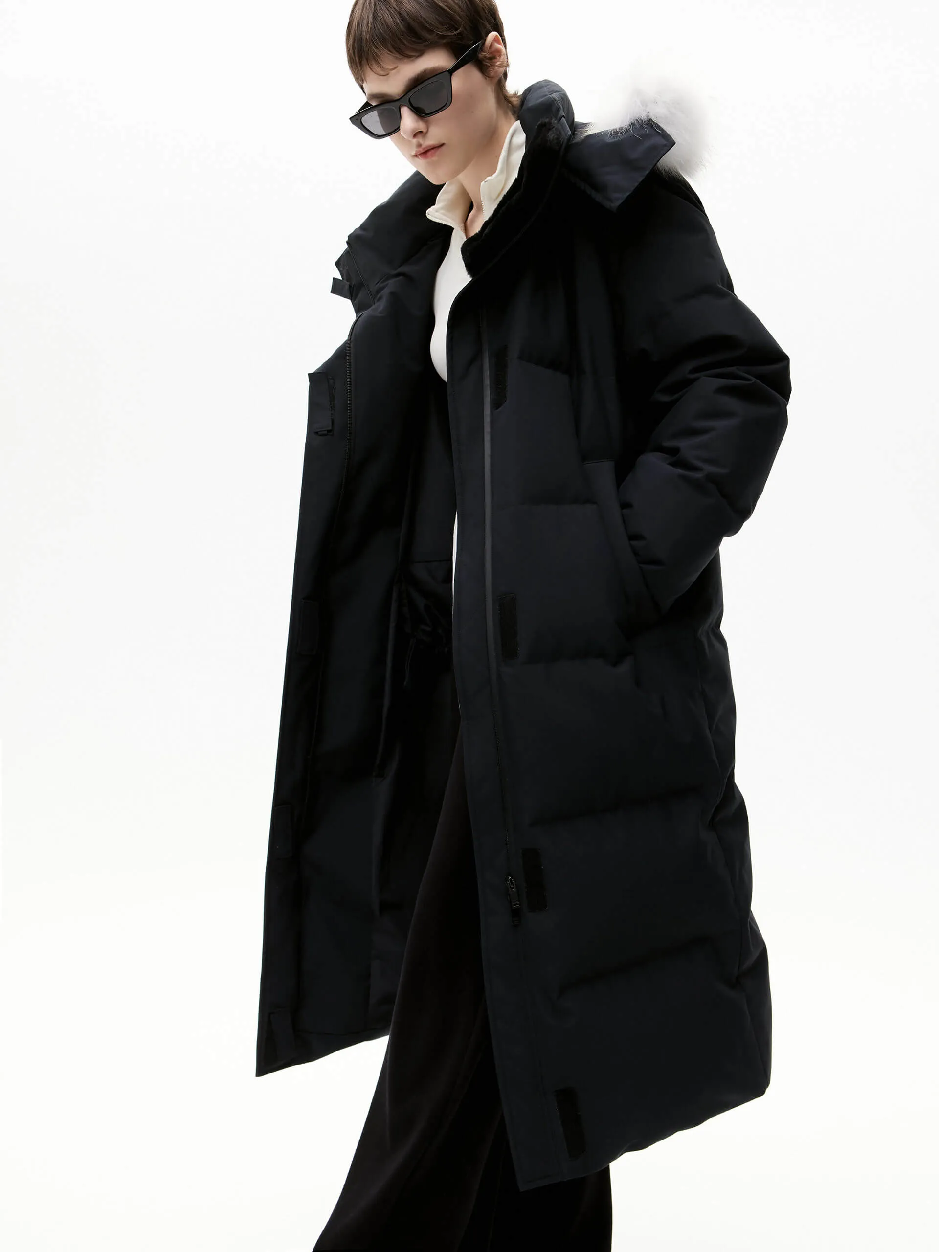 Hooded Down Puffer Coat