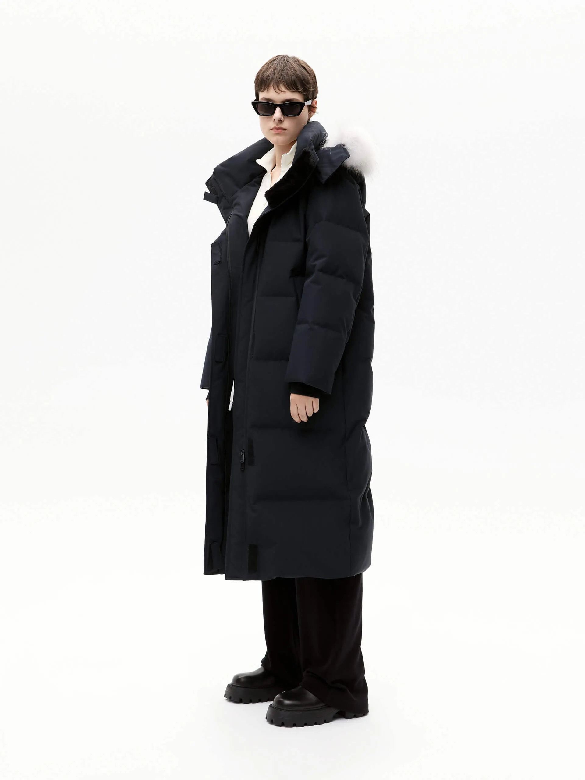 Hooded Down Puffer Coat