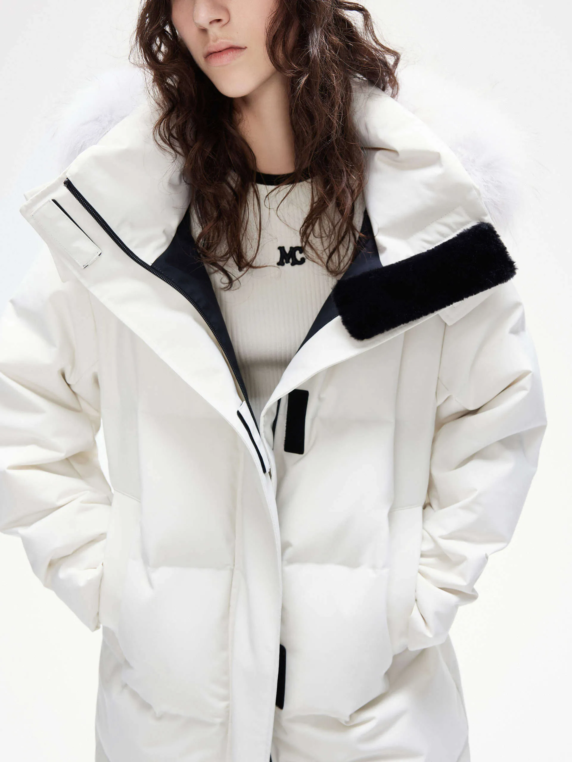 Hooded Down Puffer Coat