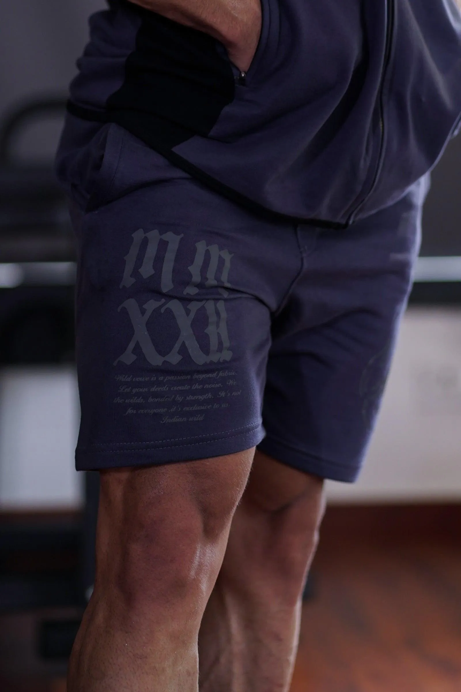 Infinity Fiery Bull Shorts (Dark Grey)