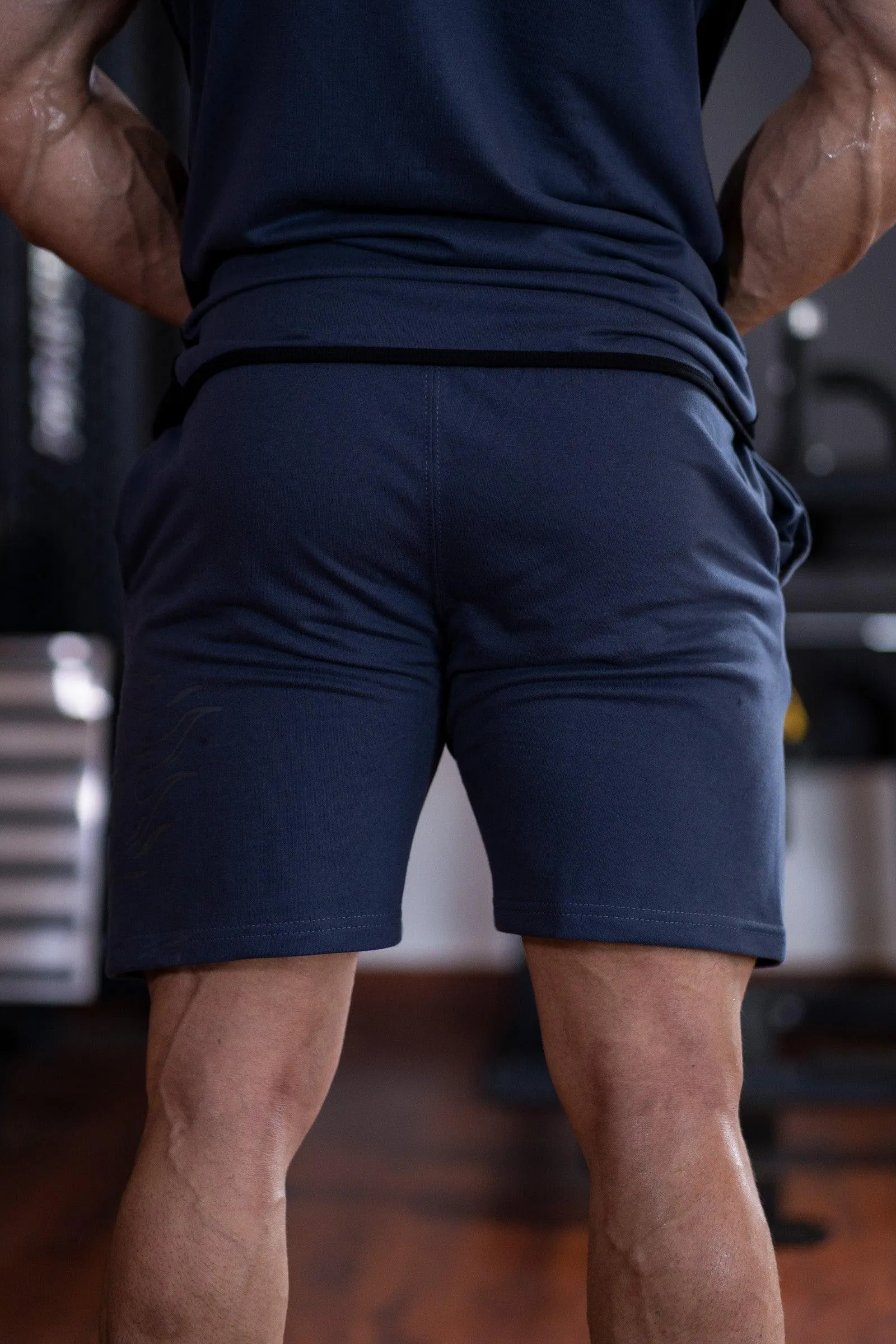 Infinity Fiery Bull Shorts (Dark Grey)