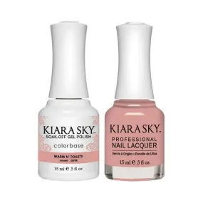 Kiara Sky Classic Gel & Polish Duo - 598 Warm n' Toasty