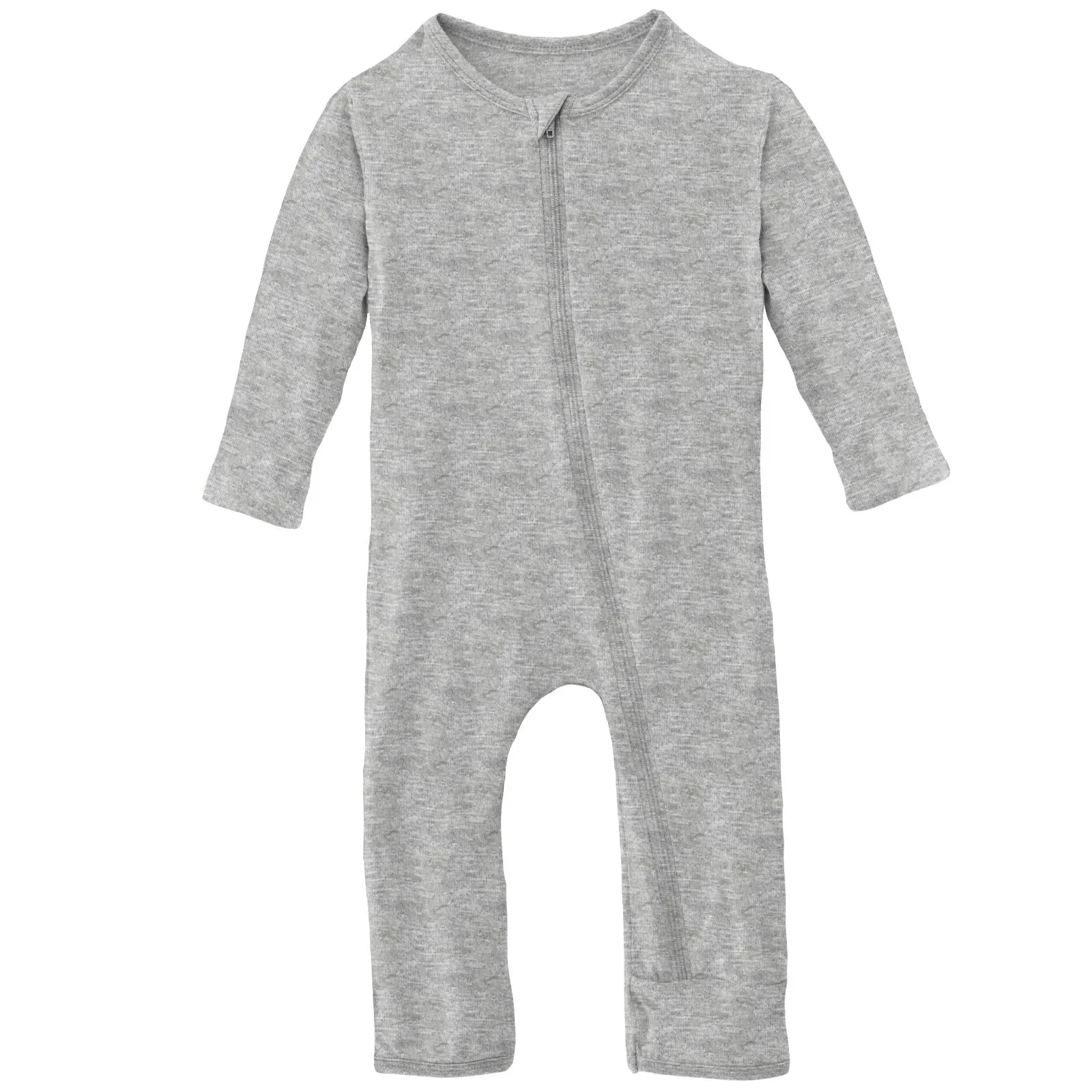 KicKee Pants Solid Coverall with Zipper