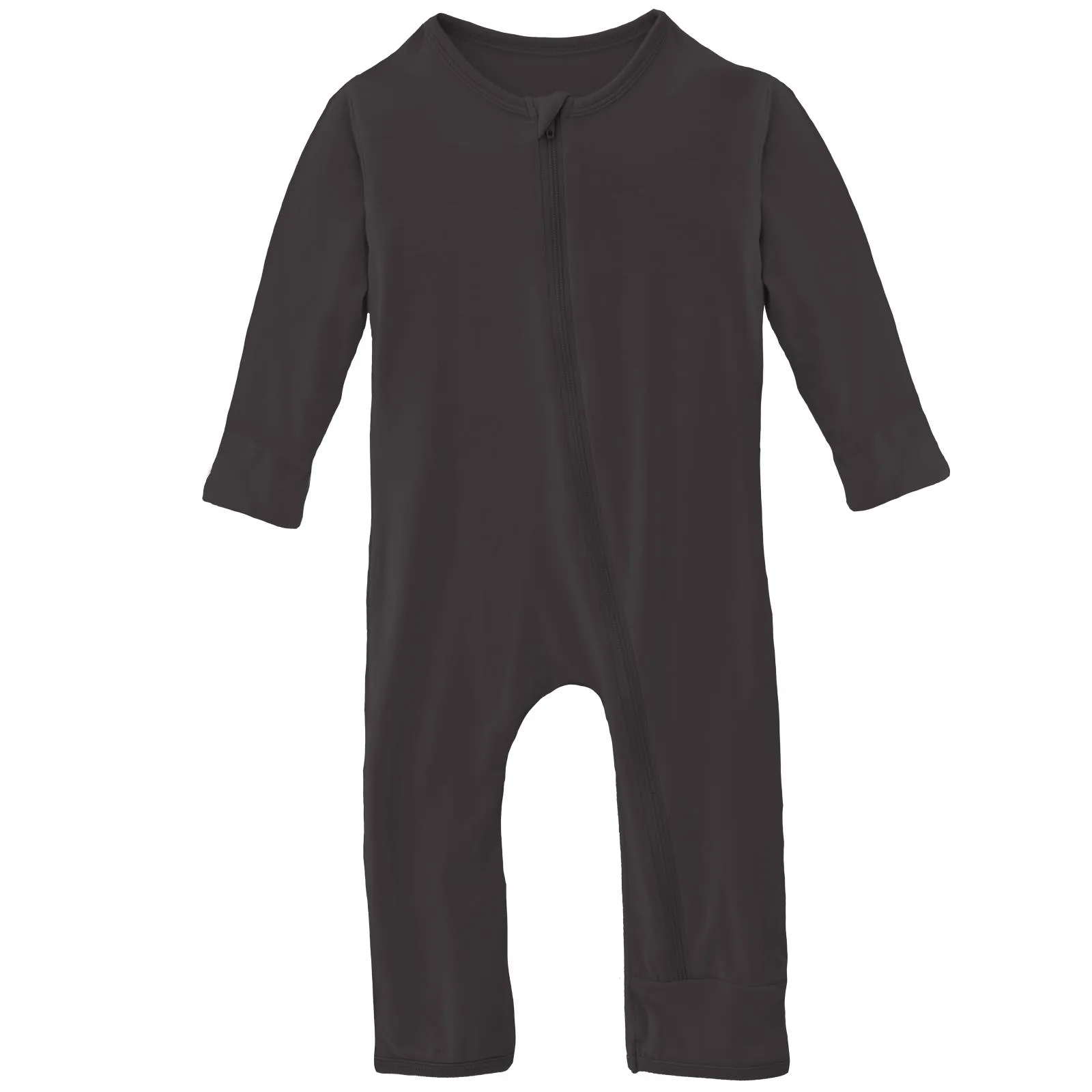 KicKee Pants Solid Coverall with Zipper