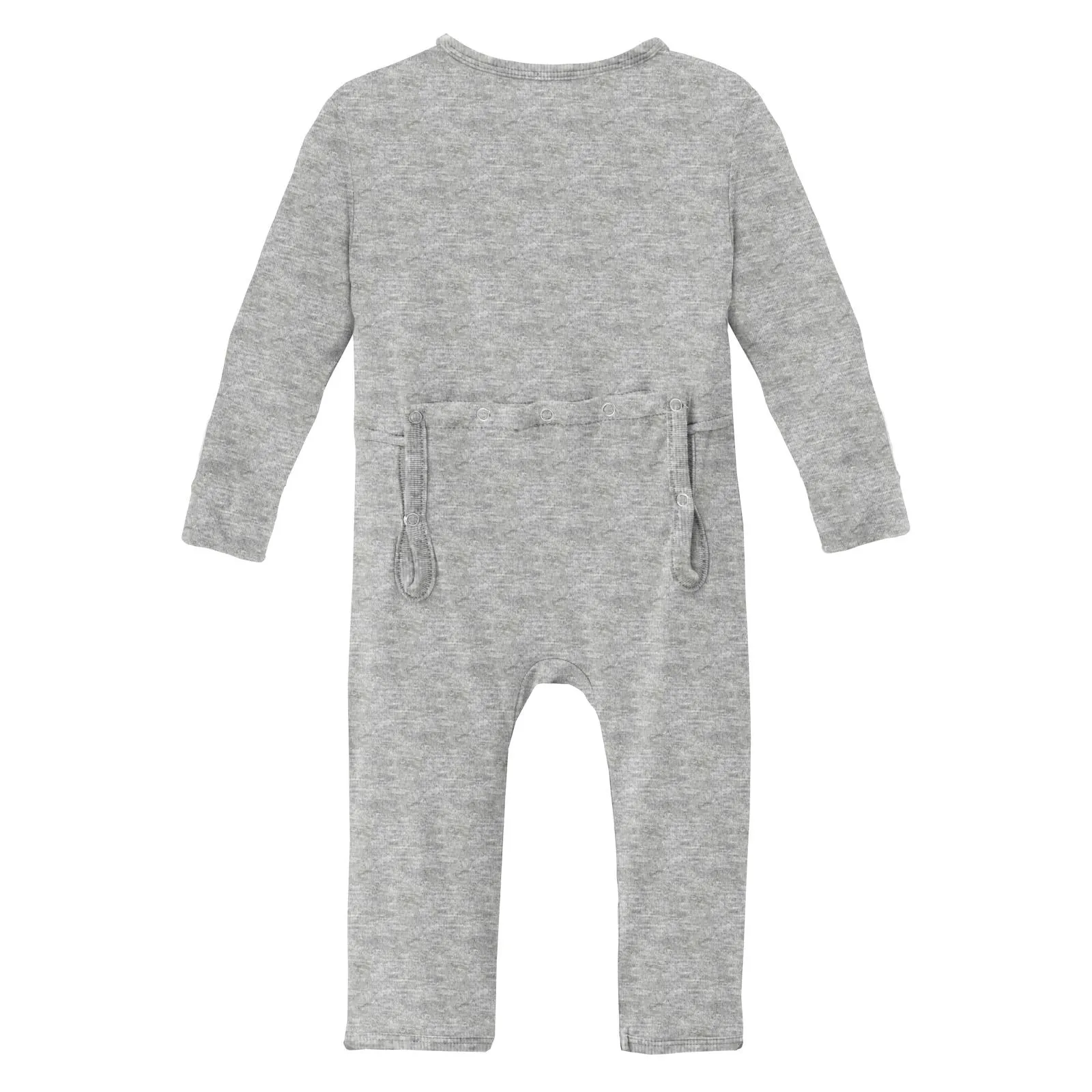 KicKee Pants Solid Coverall with Zipper