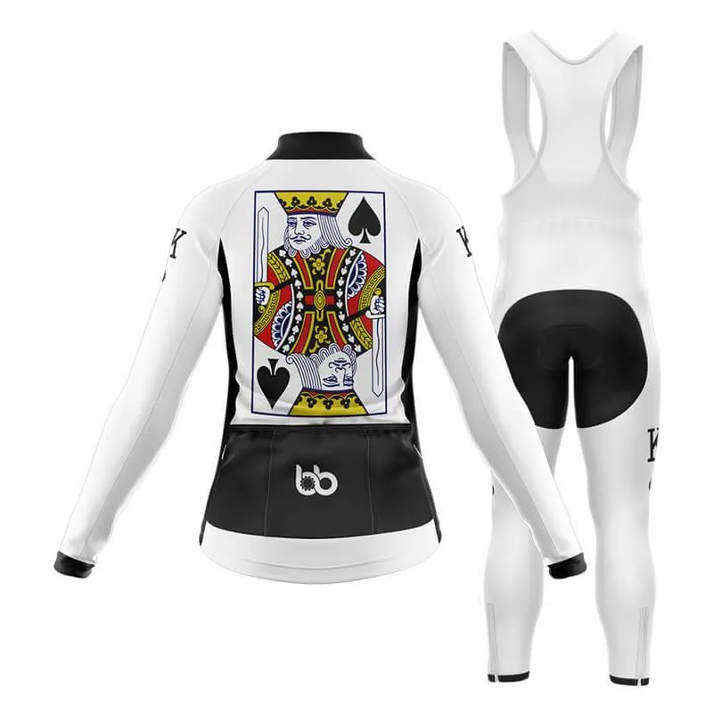 King Playing Cards (KING-SPADES) Club Cycling Kit