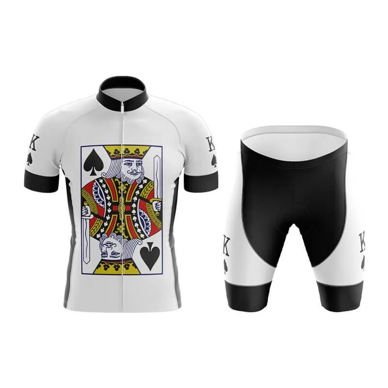 King Playing Cards (KING-SPADES) Club Cycling Kit