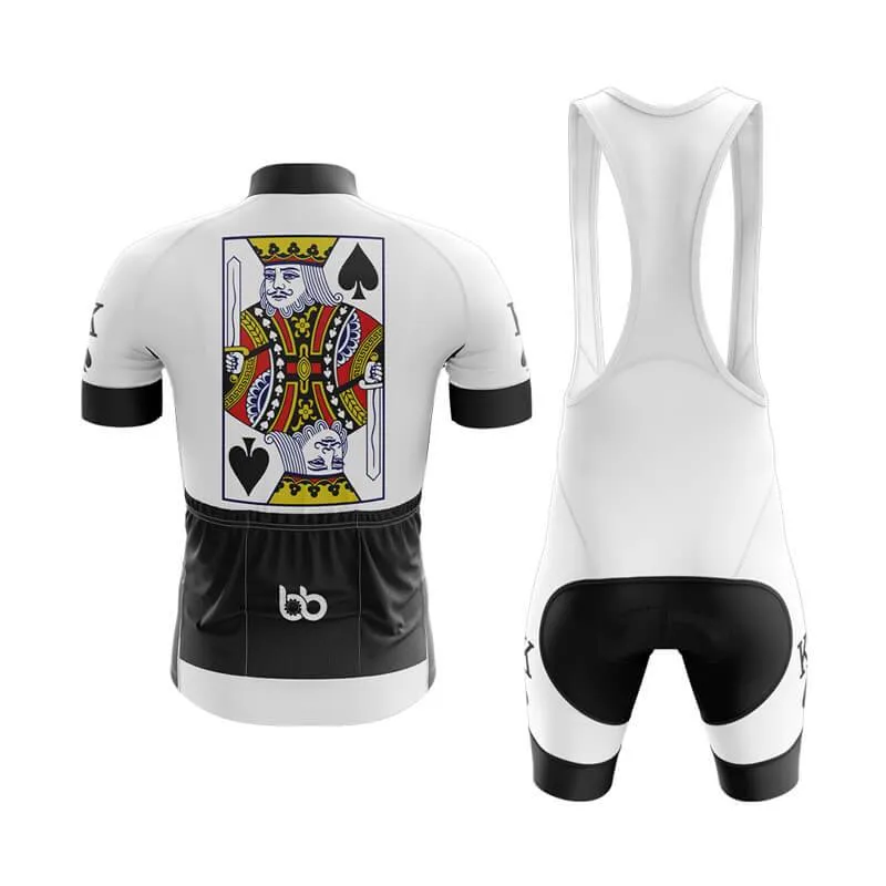 King Playing Cards (KING-SPADES) Club Cycling Kit