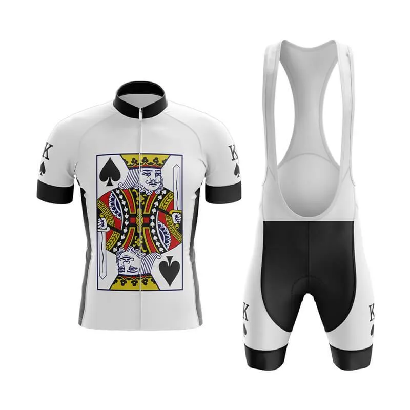 King Playing Cards (KING-SPADES) Club Cycling Kit