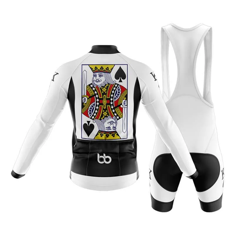 King Playing Cards (KING-SPADES) Club Cycling Kit