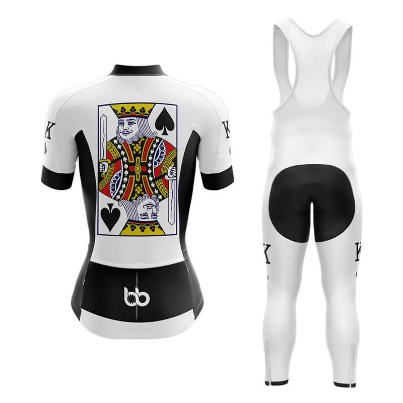 King Playing Cards (KING-SPADES) Club Cycling Kit