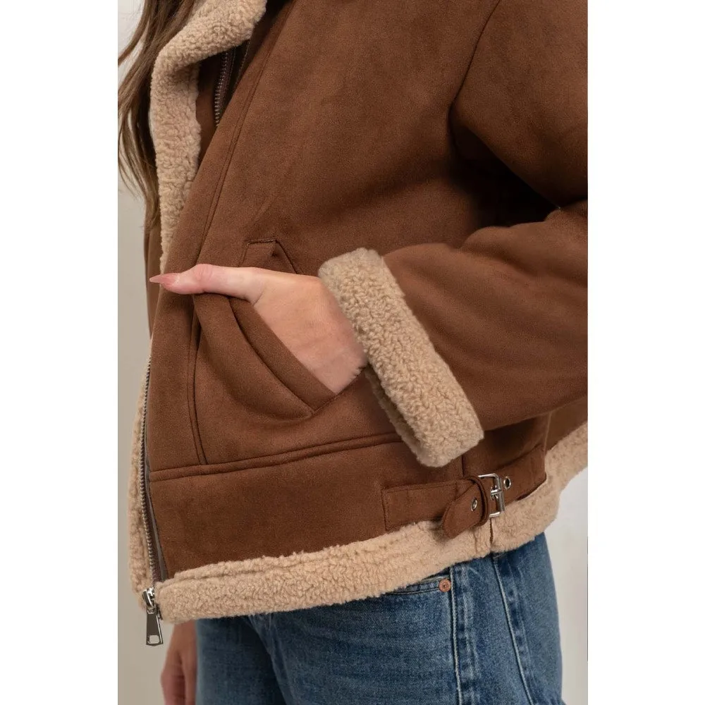 Kinsley Faux Shearling Jacket