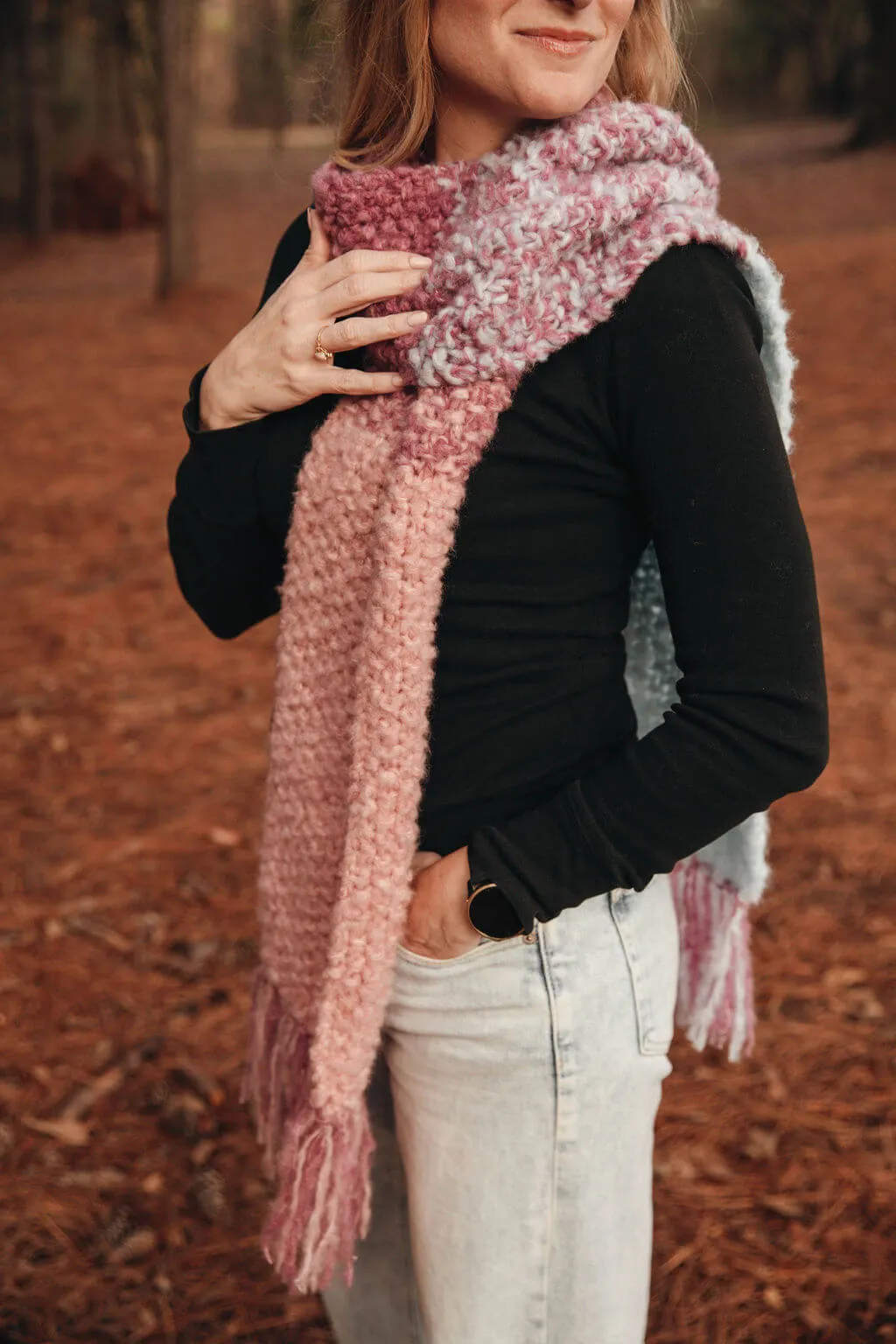 Knit Kit - Skye Scarf Set