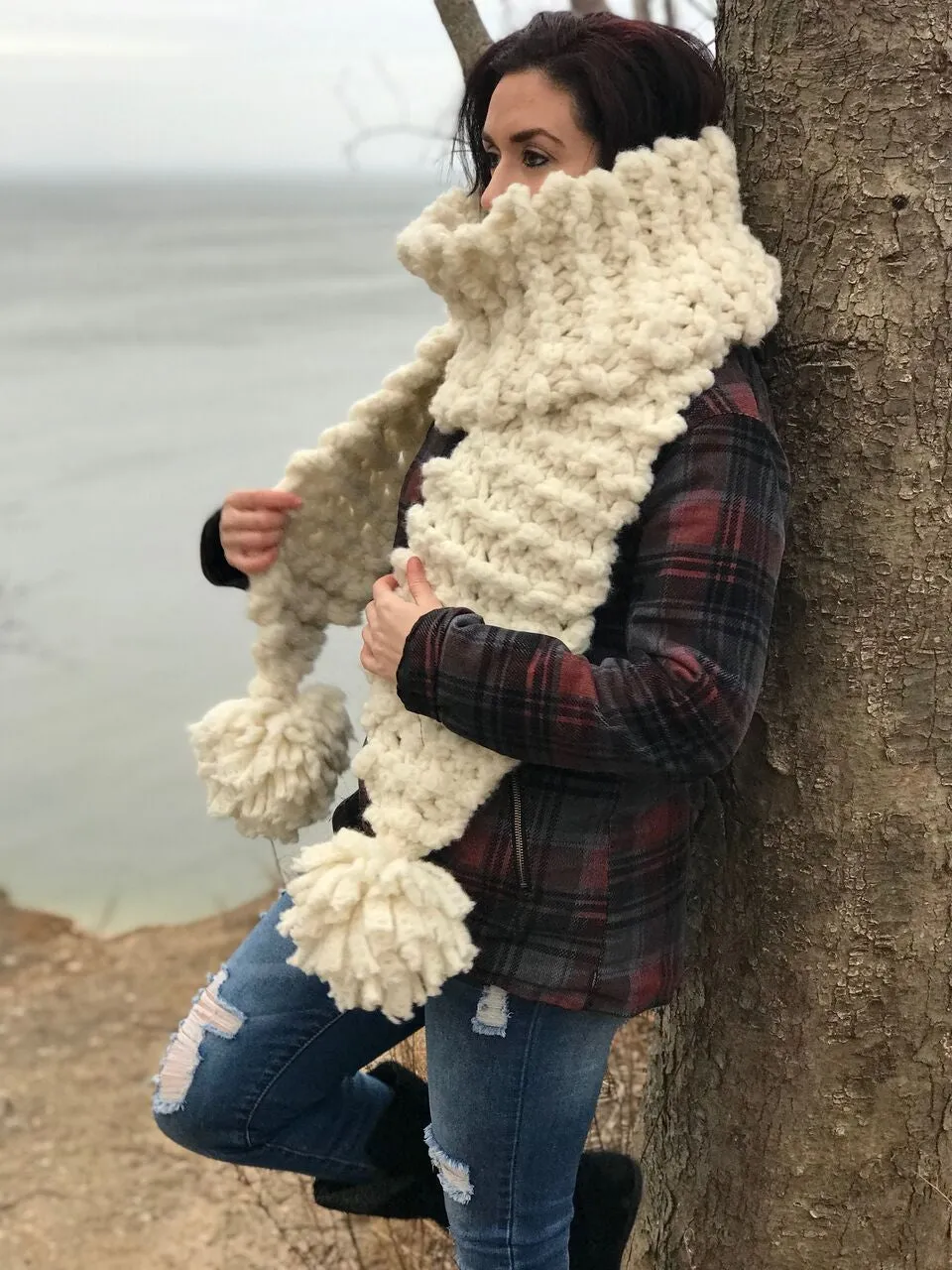 Knit Kit - Statement Scarf